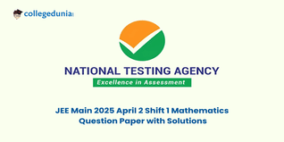 JEE Main 2025 April 2 Shift 1 Maths Question Paper, Exam Analysis, and Answer Keys (Available)